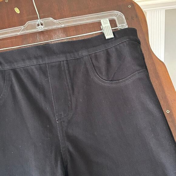 Spanx medium Black High Ankle Leggings pants Women w/ pockets - Picture 6 of 9